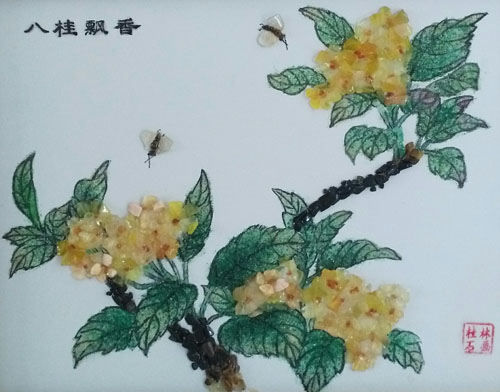 桂林石画-八月飘香